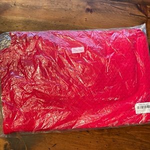 Pink Lily Keep on Smiling Red V Neck Sweater